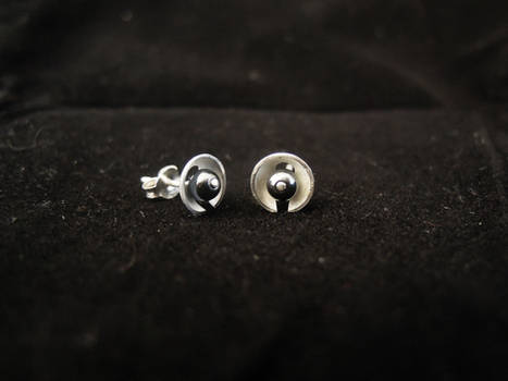 Hematite earrings