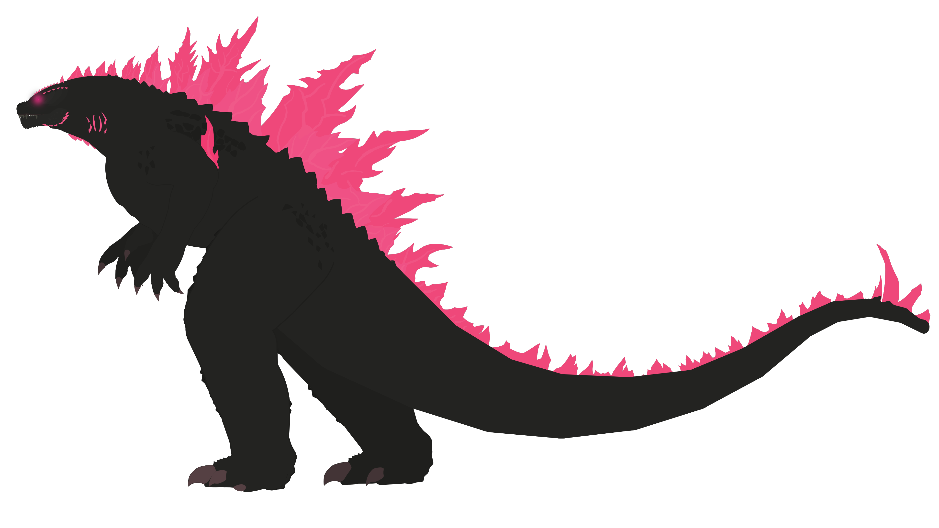 GODZILLA EVOLVED (Transparent Background) by VenomNightmare1 on DeviantArt