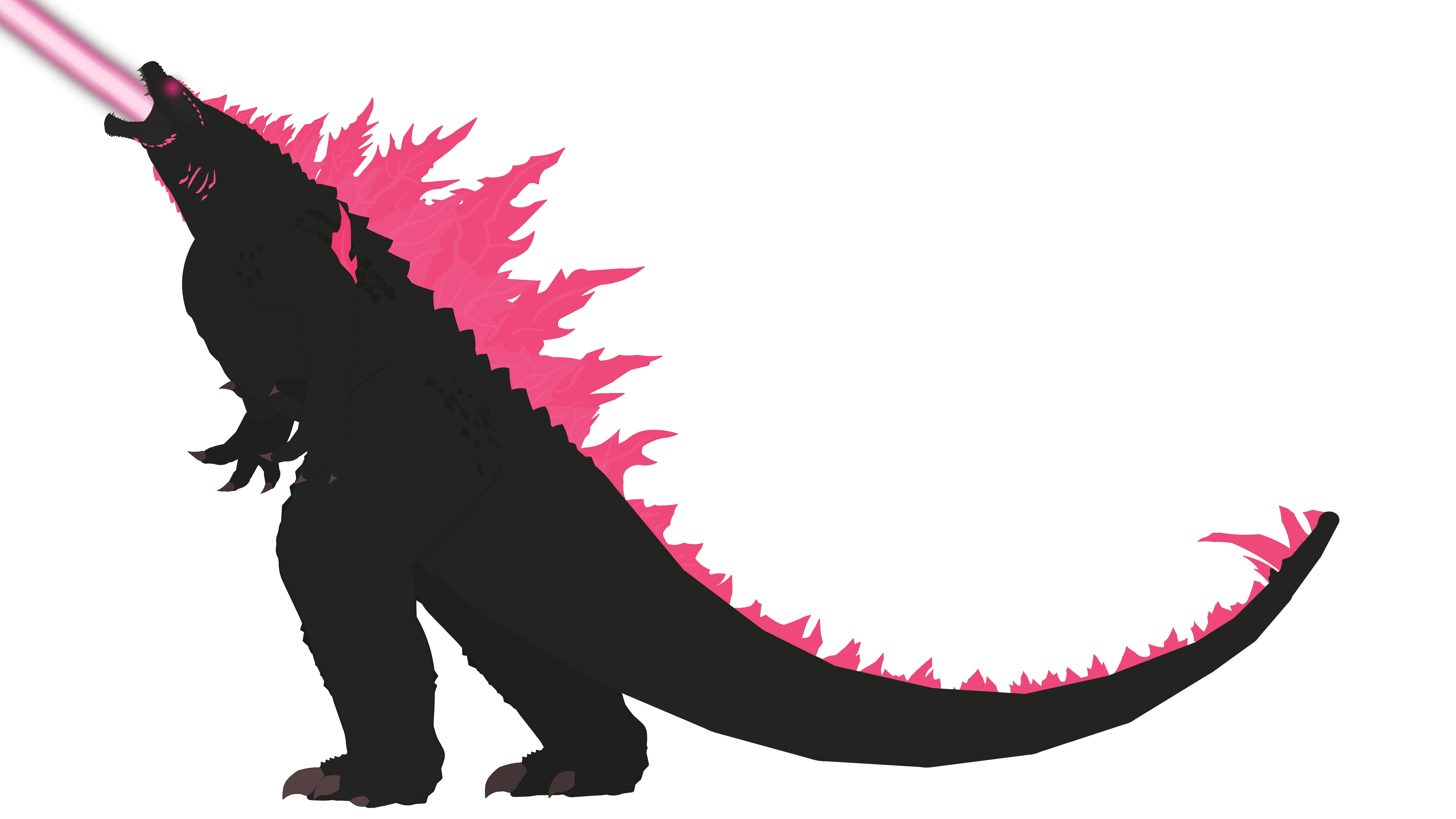 Godzilla Invisible Backround GODZILLA EVOLVED (Transparent Background 3) by VenomNightmare1 on ...