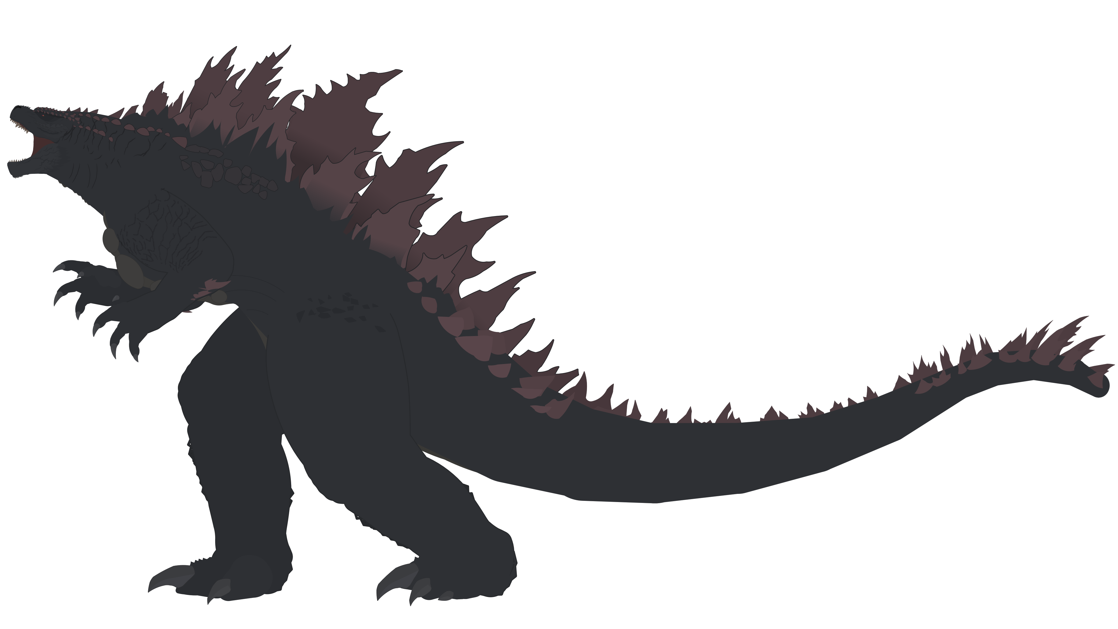 Godzilla Evolved (Remastered) (Transparent 2) by VenomNightmare1 on ...