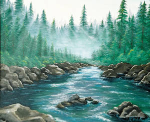 Misty Mountain River