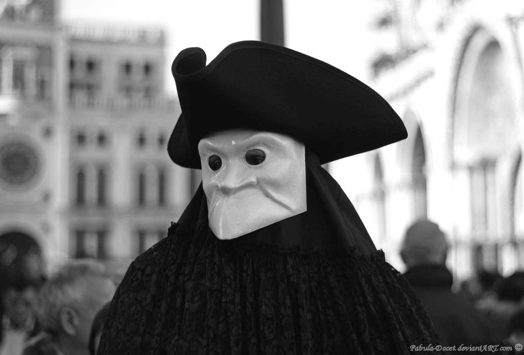 Venetian Masks: La Bauta by fabula-docet