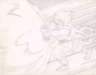 Goku Kamehameha Pencils