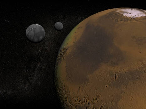 Mars and Moons