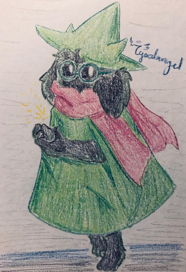 Fanart: Ralsei from Deltarune by 7goodangel on DeviantArt