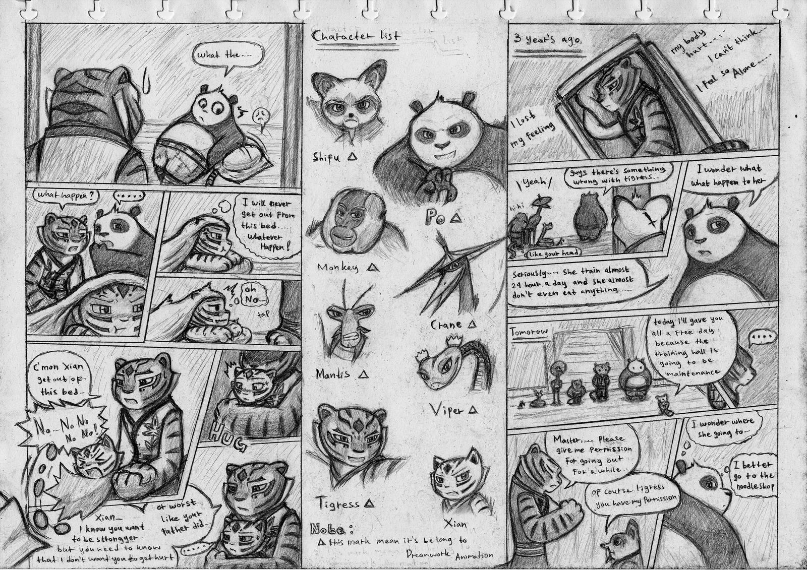 Kung Fu Panda Comic Cp 1 Page 5 And 6 By Neomakusha On Deviantart