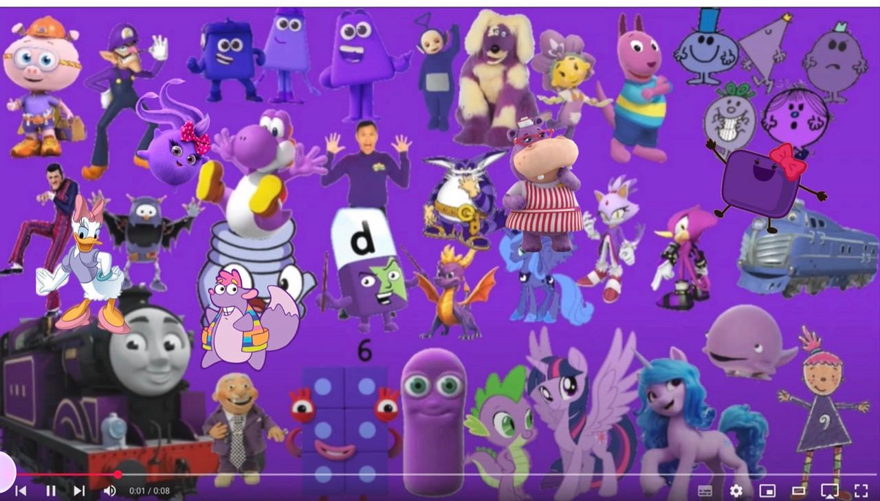 Purple Character Examples Purple characters by Daisy1912 on DeviantArt