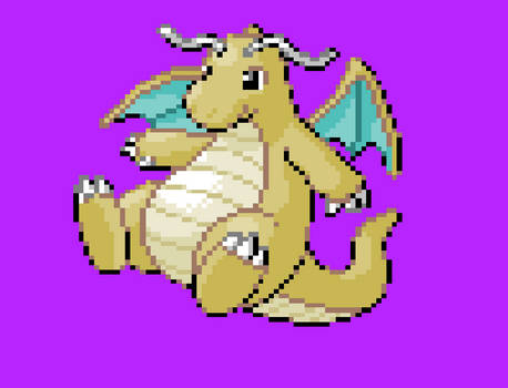 Dragonite-pixel-art