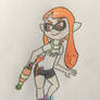 Inkling Girl Drawing. 