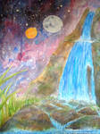 Waterfall of Kolob READ DESCRIPTION by PhoenixFalconer