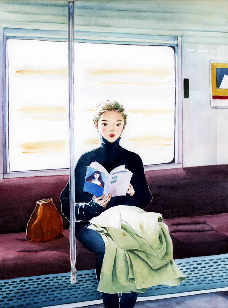 Watercolour Illustration - Single Rider by tinypochi on DeviantArt