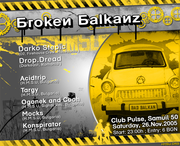 -BROKEN BALKANZ- DnB Party