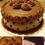 Chocolate Roses cake
