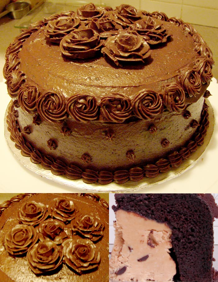 Chocolate Roses cake