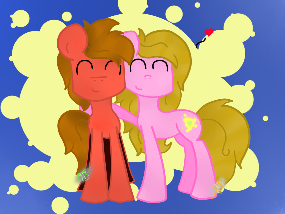 Me and a friend pony-ized