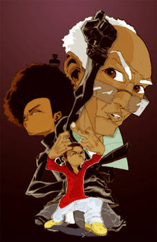 THe Boondocks Gang Colored