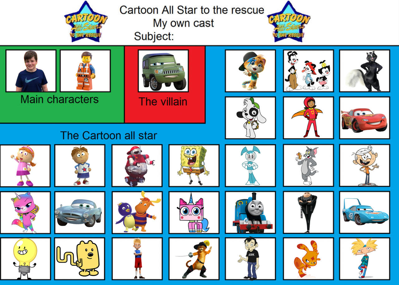 Cartoon All Star To The Rescue Crossover By Raceseaboyextra On DeviantArt cartoon-all-star-to-the-rescue-crossover-by-raceseaboyextra-on-deviantart