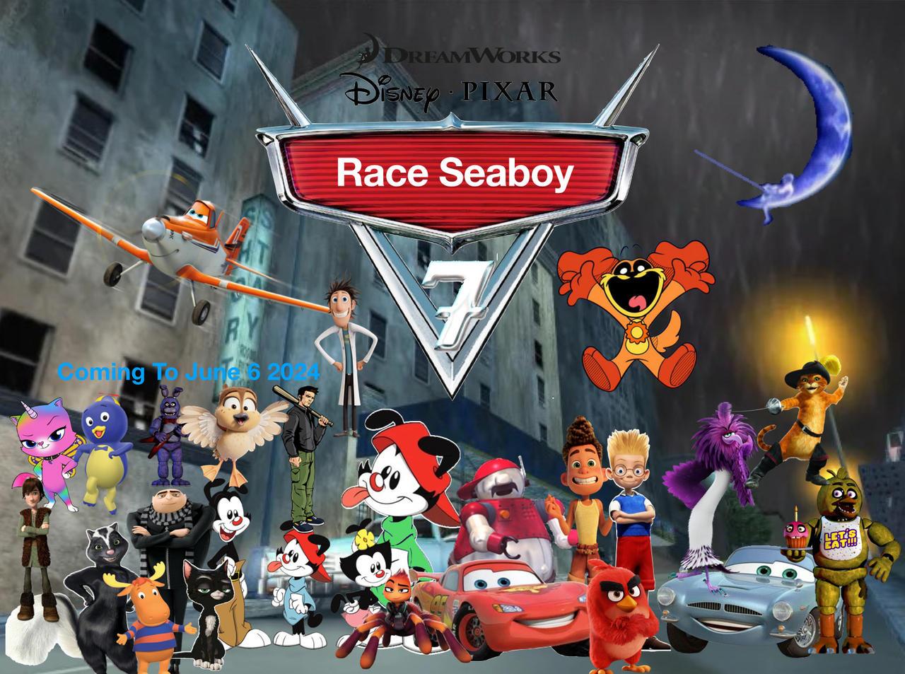 DreamWorks Disney Pixar Race Seaboy 7 2024 Logo By Raceseaboyextra On dreamworks-disney-pixar-race-seaboy-7-2024-logo-by-raceseaboyextra-on