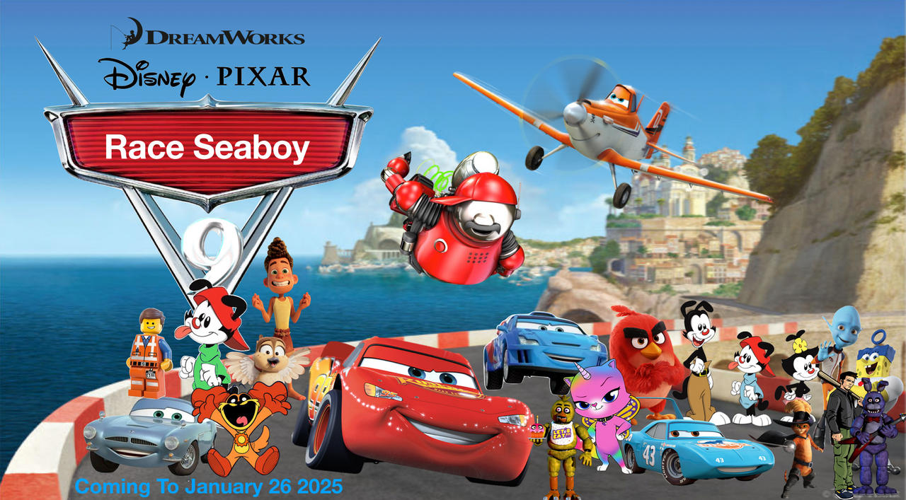 DreamWorks Disney Pixar Race Seaboy 9 2025 By Raceseaboyextra On dreamworks-disney-pixar-race-seaboy-9-2025-by-raceseaboyextra-on