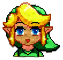 Link Perler Portrait