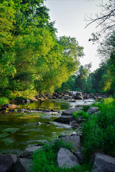 What lies around the riverbend?