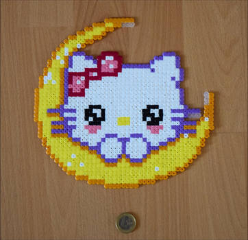 Sailor Moon Luna Pen Perler by Awi87 on DeviantArt