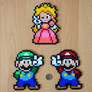 Mario, Luigi + Peach