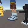 Agumon Black PSP