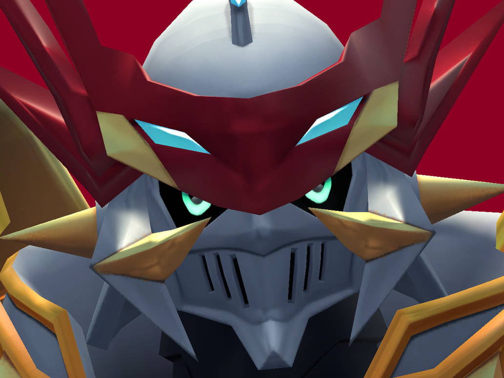 Dukemon X-Antibody Face Close Up by WarGrey-sama on DeviantArt