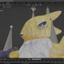 RENAMON REALISTIC TEXTURE VRCHAT AVATAR WIP