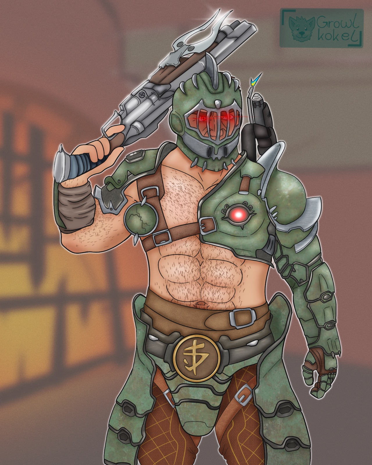 Floppa Doomslayer doomslayer by Growlkokel on DeviantArt