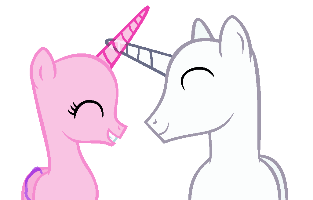 Mlp Base my horn's bigger than yours by Quartziie on DeviantArt