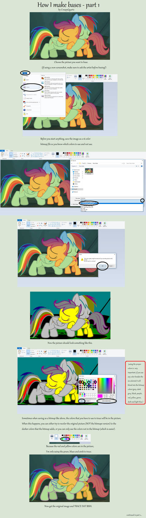 How I Make Bases - Part 1 by Quartziie on DeviantArt