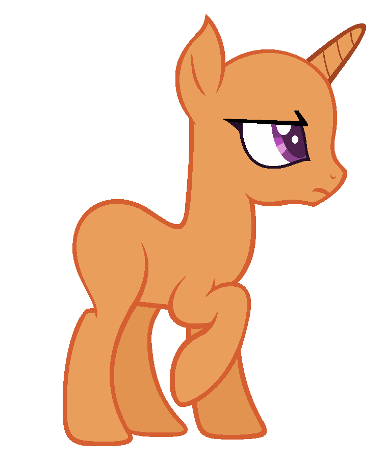 Mlp Base: rage horse by Quartziie on DeviantArt