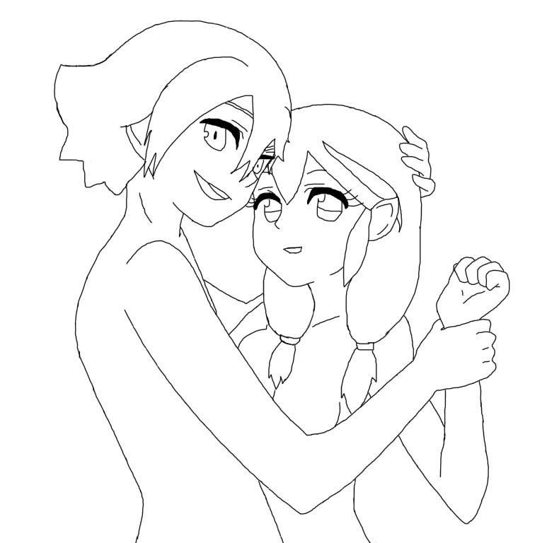 Maki x Fidio Line Art