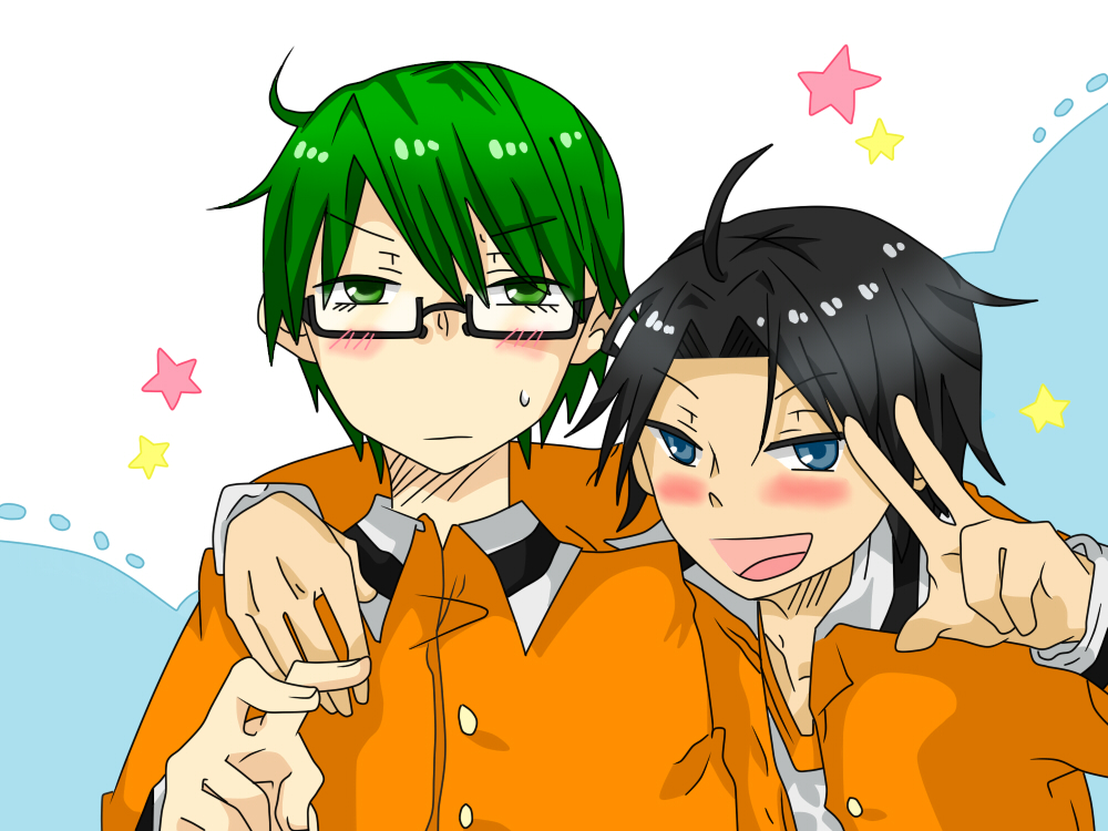 Midorima x Takao Colored