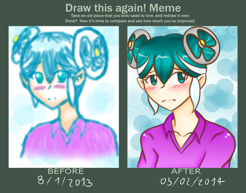 Draw this again meme - Sumeragi Maki