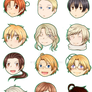 Stickers: Hetalia