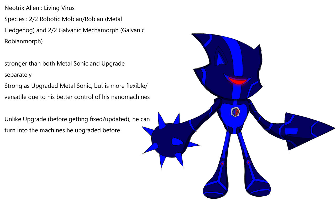 Metal Menace Neotrix Alien : Living Virus by Metalsonicomaewa on DeviantArt