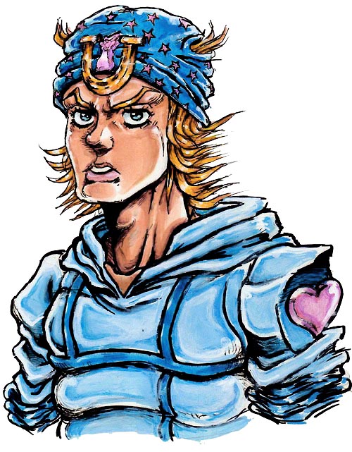 Weared the pogster on X: Johnny Joestar's Hair And Beanie i guess