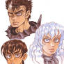 Sketches of faves 5(Berserk)