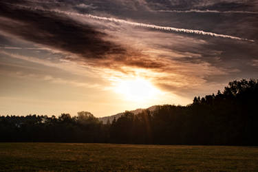 Sunrise at scheidegg