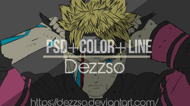 Boruto-PSD-LINE-COLOR