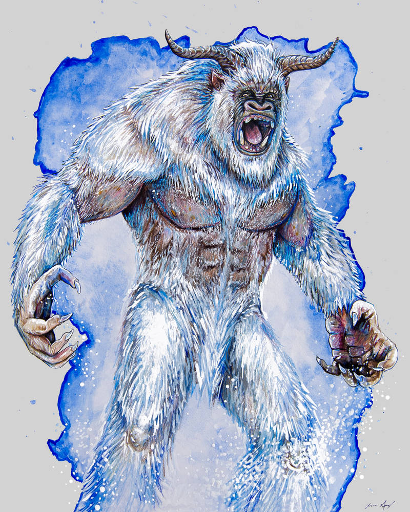 Yeti by spong0949 on DeviantArt