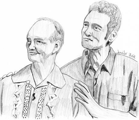 Colin Mochrie and Ryan Stiles