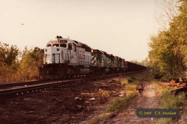 Coal Train at Dalby Missouri by labrat-78