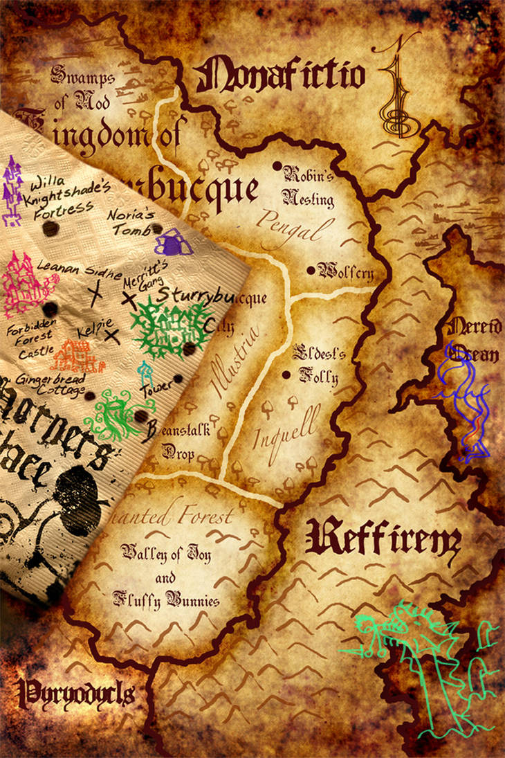 Revised Map of Sturrybucque (Restless Beauty)