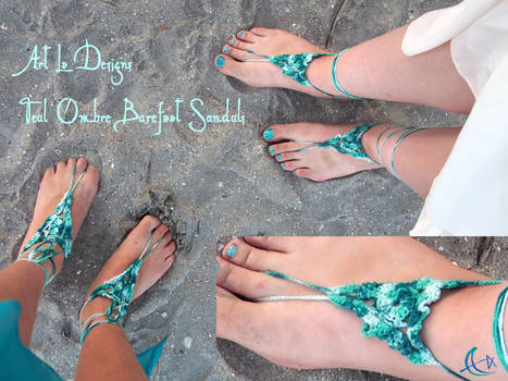 Bridal Jewelry Commish: Barefoot Sandals