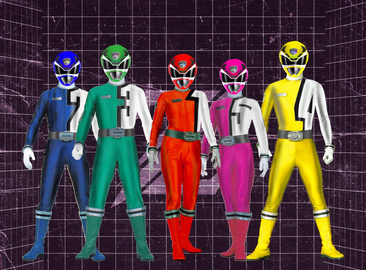 Spd Rangers power rangers spd a squad by Kevinartplay on DeviantArt