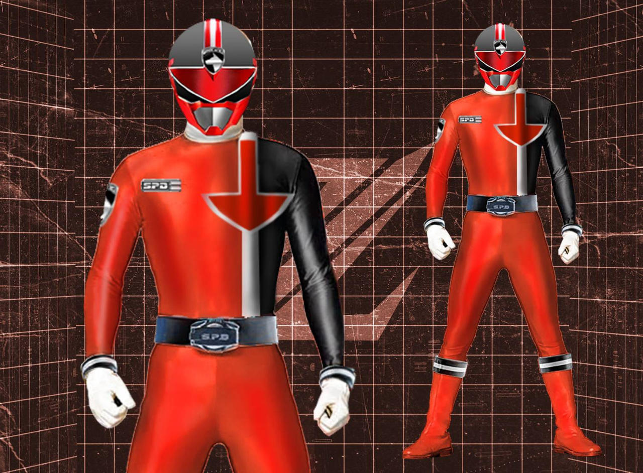 S.P.D. Red Ranger by Kevinartplay on DeviantArt